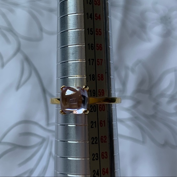 Sterling silver with 14k gold stacking ring - Picture 8 of 8